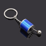 Car Gear Box Keychain for Men Women Imitation 6 Speed Manual