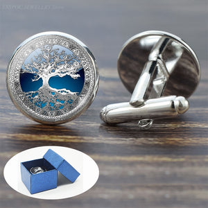 Tree of Life Cufflinks for Men Best Man Cufflinks Set Cufflinks Wedding Life Tree