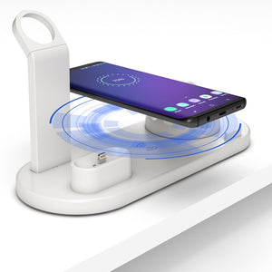 Multi-Function Charging Stand for All iPhone Devices.