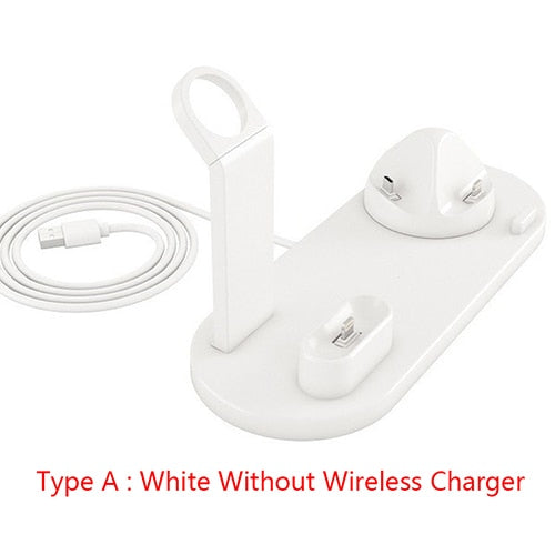 Multi-Function Charging Stand for All iPhone Devices.