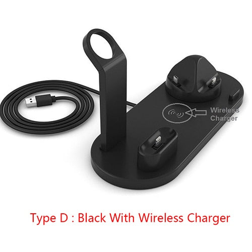 Multi-Function Charging Stand for All iPhone Devices.