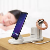 Multi-Function Charging Stand for All iPhone Devices.