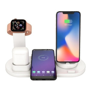 Multi-Function Charging Stand for All iPhone Devices.