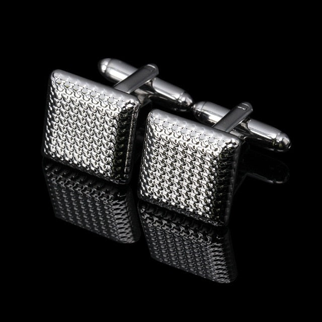 Memolissa Vintage Pattern Cufflinks Square Round 18 Style