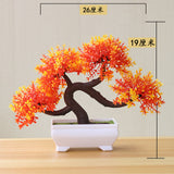 NEW Artificial Plants Bonsai Small Tree Pot Plants Fake Flowers Potted Ornaments For Home Decoration Hotel Garden Decor