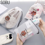 2019 New Waterproof Travel Packing Organizers Women Make Up Bath Organizer Storage Pouch H107